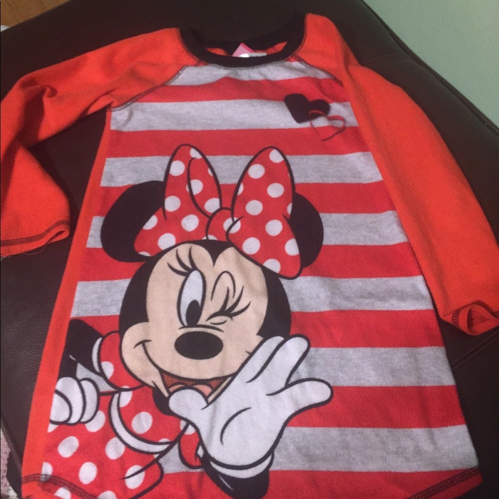 Girls Minnie Mouse Pajamas